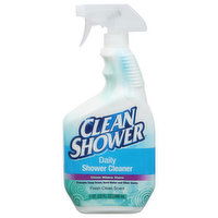 Clean Shower Shower Cleaner, Daily, Fresh Clean Scent - 1 Quart