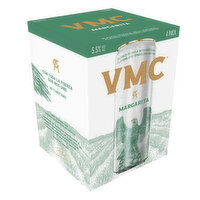 VMC Margarita Hard Seltzer 355ml 4 Pack - 355 Millilitre