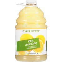 Thirster 100% Juice, Lemon - 1 Gallon