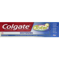 Colgate Toothpaste, Anticavity Fluoride and Antigingivitis, Whitening, Paste - 6 Ounce