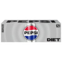 Pepsi Cola, Diet Pepsi , 12 PK Each - 144 Ounce