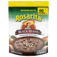 Rosarita Black Beans, Refried, 15.2 Ounce