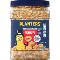 Planters Peanuts, Dry Roasted, Lightly Salted - 34.5 Ounce