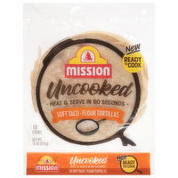 Mission Flour Tortillas, Soft Taco, Uncooked - 10 Each