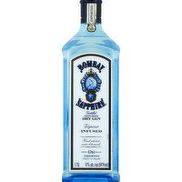 Bombay Dry Gin, London, Vapour Infused, Distilled, 1.75 Litre