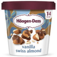 Haagen-Dazs Ice Cream, Vanilla Swiss Almond