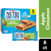 Nutri Grain Soft Baked Breakfast Bars, Apple Cinnamon - 10.4 Ounce