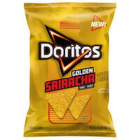 Doritos Tortilla Chips, Golden Sriracha - 9.25 Ounce