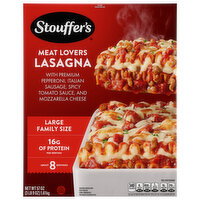 Stouffer's Meat Lovers Lasagna Family Size - 57 Ounce