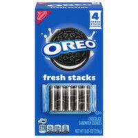 Oreo Sandwich Cookies, Chocolate - 4 Each