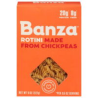 Banza Rotini, Chickpea, 8 Ounce