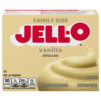 Jell-O Pudding & Pie Filling, Instant, Vanilla, Family Size, 5.1 Ounce