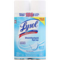 Lysol Disinfectant Spray, Crisp Linen Scent, Value Pack, 2 Pack, 2 Each