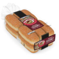 Francisco Gourmet Seeded Hot Dog Rolls, Club Pack, 12 count, 28 oz - 12 Each