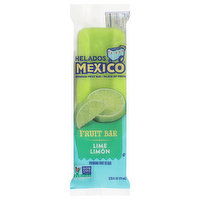 Helados Mexico Fruit Ice Bar, Lime, Premium - 3.75 Fluid ounce