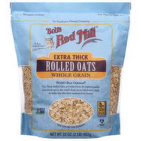 Bob's Red Mill Extra Thick Whole Grain Rolled Oats - 32 Ounce