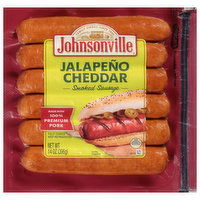 Johnsonville Smoked Sausage, Jalapeno Cheddar - 14 Ounce