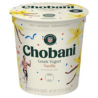 Chobani Nonfat Vanilla Greek Yogurt - 32 Ounce