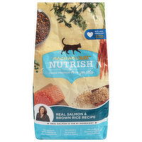 Rachael Ray Nutrish Food for Cats, Natural, Real Salmon & Brown Rice Recipe, 3 Pound