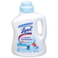 Lysol Laundry Sanitizer, 0% Bleach, Free & Clear - 90 Fluid ounce