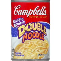 Campbell's Condensed Soup, Double Noodle - 10.5 Ounce