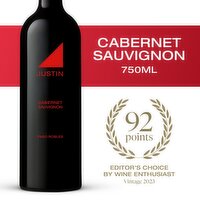 JUSTIN Cabernet Sauvignon Red Wine - 750 Millilitre