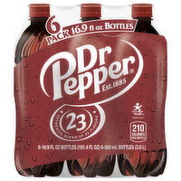Dr Pepper Soda - 6 Each