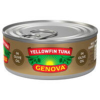 Genova Yellowfin Tuna, in Olive Oil, Wild Caught - 5 Ounce