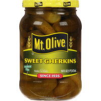 Mt. Olive Sweet Gherkin Pickles - 16 Fluid ounce