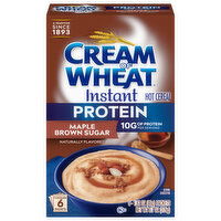 Cream of Wheat Instant Protein Maple Brown Sugar Hot Cereal - 6 Each