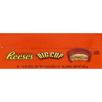 Reese's Peanut Butter Cup, Big, 16 Each