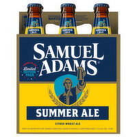 Samuel Adams Summer Ale Citrus Wheat Ale Beer - 6 Each