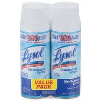 Lysol Disinfectant Spray Crisp Linen Banded Pack - 25 Ounce