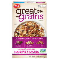 Great Grains Cereal, Raisins, Dates & Pecans - 16 Ounce