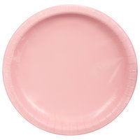 First Street Plates, Classic Pink, 10 Inch - 24 Each