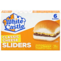 White Castle Classic Cheese Sliders - 6 Each