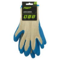 AWP Gloves, Latex Coated, L - 1 Each