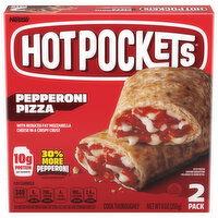 Hot Pockets Sandwiches, Crispy Crust, Pepperoni Pizza, 2 Pack, 2 Each