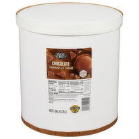 First Street Ice Cream, Chocolate, Premium - 3 Gallon