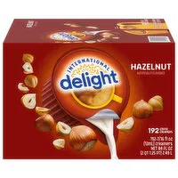 International Delight Coffee Creamer, Hazelnut, 192 Each