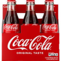 Coca-Cola Soda Glass Bottles - 8 Fluid ounce