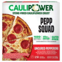 Caulipower Stone-Fired Cauliflower Crust Pepp Squad Pizza - 11.3 Ounce
