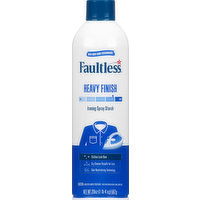 Faultless Ironing Spray Starch, Heavy Finish - 20 Ounce