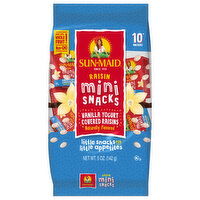 Sun-Maid Mini Snacks® Vanilla Yogurt Covered Raisins 10-Count Bag/.5oz Cartons - 10 Each