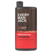 Every Man Jack Hydrating Cedarwood Body Wash - 16.9 Fluid ounce
