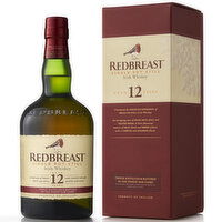 Redbreast Single Pot Still Irish Whiskey Aged 12 Years - 750 Millilitre