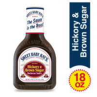 Sweet Baby Ray's Hickory & Brown Sugar Barbecue Sauce - 18 Ounce