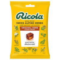 Ricola Cough Drops, Original Herb, 17 Each