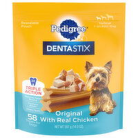 Pedigree Treats for Dogs, Original with Real Chicken, Toy/Small - 58 Each