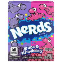 Nerds Candy, Grape & Strawberry - 1.65 Ounce